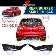 HC Cargo Perodua Myvi G3 2023 Rear Skirt Gear Up New Facelift Bumper Body Kit - New Model Accessorie