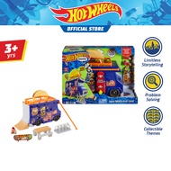 Hot Wheels Skate Taco Truck Play Case ฮอตวีลสเก็ต เซตกล่องรูปรถขายทาโก้แบบพกพาได้ HMK00