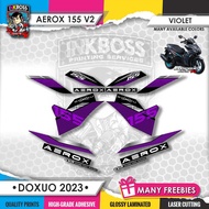 AEROX 155 V2 DECALS ( DOXUO 2023 )【INKBOSS】