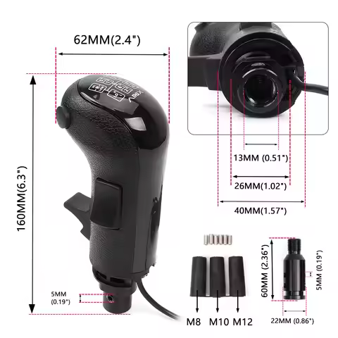 DIY High Low Gearshift Knob For Logitech G29 G27 G25 G920 G923 TH8A H USB Gearshift Shifter-Knob For