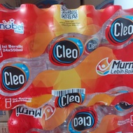 air mineral cleo 550 ml 24 botol