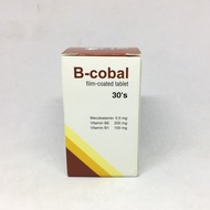 B-COBAL 30'S B-VITAMINS VITAMIN B1, B6 and B12