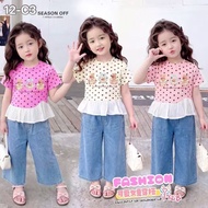 5-year-old polka dot suit