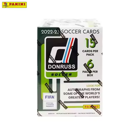 2022-23 Panini Donruss Soccer Trading Cards Blaster Box FIFA Official -SEALED