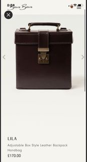 Beara Beara Lila 可調節皮革背包