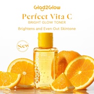 Glad2Glow Perfect Vita C BRIGHT GLOW TONER Brightens and Even OutSkintone Brightening Whiting Hydrat
