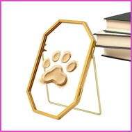 Kids Handprint Frame Rustic Creative DIY Craft Home Decor Kids Pet Handprint Footprint Frame for Hom