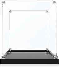 Acrylic Display Case for Lego at-at Pilot Helmet (75429), Dust-Proof Storage and Organisation Displa