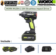 WORX WU294.2 20V Brushless Impact Driver