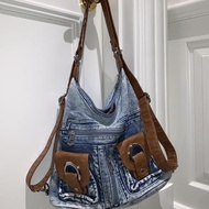 New store openingJIAERDI Punk Denim Y2k Womens Bag 2023 High StreetChic Vintage BagLadies BackpackHa