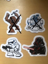 香港迪士尼貼紙 / 貼紙 / Disneyland stickers / star war / 星球大戰/ 風暴兵 / 黑武士  /Disney / Disneyland 