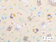 Cotton Oxford Cloth Fabric for Crafting with Cinnamoroll Print