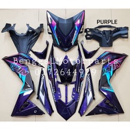 Rs150 V1 &amp; V2 Cover Set Custom Purple Kilat