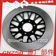 FREE SHIPPING OEM QUALITY FRONT DISK BRAKE GN250 GZ250 NEW PATTERN GN400 GN400 GS250 GS450 BRAKE DIS