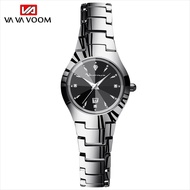 Jam Tangan Analog Wanita VAVAVOOM 2481 Stainless Steel Tahan Air Original