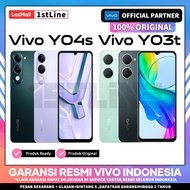 Vivo Y03t I Y04s (4/64GB) - Garansi Resmi, Hp Vivo Terbaru 2025 Ori, Bisa COD