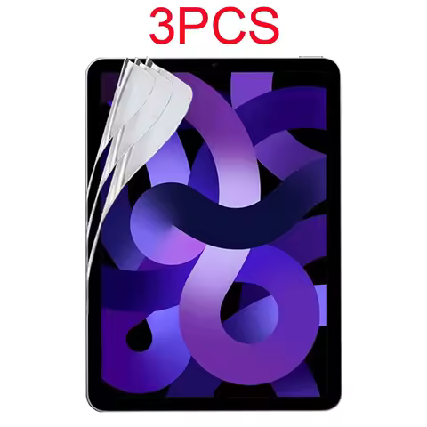 Screen Protector For iPad 10th 2022 Air 5 4 10.9 Hydrogel Film For iPad Mini 6 10.2 9th 8th 7th Gen 