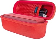 co2CREA Hard Case Replacement for Anker SoundCore/SoundCore 2 Portable Outdoor Sports Bluetooth Speaker (Red)