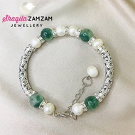 Gelang Pandora Mutiara Asli Dan Burma Jade Gelang Dewasa