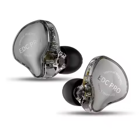 KZ EDC PRO Earphone Professional High-Sensitivity Large Dynamic Earbuds HiFi Bass Music IEM Headphon