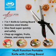 [JML Official] Multi-Function Portable Knife with Cutting Board | Smart cutter 7-in-1