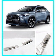 Toyota Corolla Cross 2021 - 2023 INNER REAR BUMPER GUARD TRUNK PROTECTOR STAINLESS STEEL