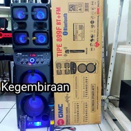 Portable Speaker GMC 899F Double 6" inchi +1Mic Wireless Original