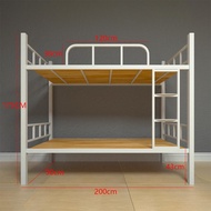 Double decker bed frame Staff dormitory single double deck frame	Double bunk bed with stairs Bunk bed for adult