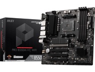 MSI PRO B550M-VC WiFi ProSeries Motherboard (AMD Ryzen 5000 Series, AM4, DDR4, PCIe 4.0, SATA 6Gb/s,