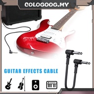 6.35 Electric Guitar Effect Pedal Cable 15cm Guitar Amplifier Patch Cord