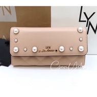 [SALE] LYN แท้💯 Pinkie Long wallet กระเป๋าสตางค์ใบยาว (Cream)