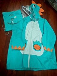 KK樹 kocotree 恐龍造型兒童雨衣 小朋友雨褸 幼稚園適用