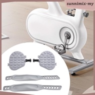 [SunnimixMY] Exercise Bike Pedals Sturdy Easy Installation Lightweight Exercise Bike Parts