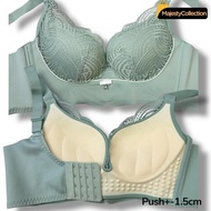 38B No Besi Push Up Bra Span Lembut Wireless Baju Dalam Wanita Tiada Dawai