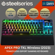 Steelseries Apex Pro TKL Wireless Gaming Keyboard (2023)