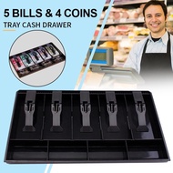 Kitchen Needs Cashier Cash Drawer / Money cash tray 5 Compartments Cash Drawer/ Cashier Drawer Cash 