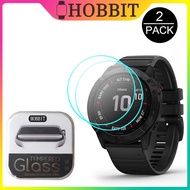 2Pack 2.5D Clear Tempered Glass Screen Protector For Garmin Fenix 6 6s 6x Pro 7 7x 7s Epix Sapphire Solar 965 265 265S GPS Watch Screen Protective Film