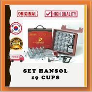 |BEKAM| ORIGINAL KOREA Set Bekam Hansol Premium 19 cups |ACUPUNTURE|