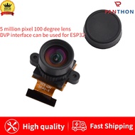 PANTHON กล้อง ESP32 ESP32-CAM 5MP DVR OV5640โมดูลกล้อง OV5640เลนส์มุมกว้าง5ล้านพิกเซลเลนส์สำหรับกล้อ