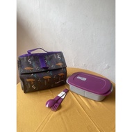 UNGU Children's Lunch Box Complete With new BYO Purple tupperware Bag