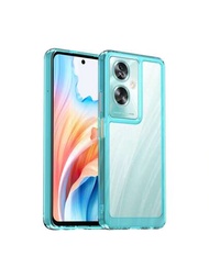 Carcasa De Teléfono De Moda Lujosa Colorida Y Llamativa Para Oppo A79 5g A78 A98 A97 A96 A77s A77 A58x A58 A57s A57e A57 A56s Find X6 Pro Find X5 Pro Find X5 Lite F23 F21 Pro A2x A2 A1 Lite A1x A1 Pro, Material De Tpu + Pc, Botones Sensibles Y Cómodos, Espesor Moderado, Anticaídas Y Anti Huellas