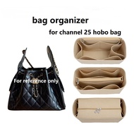 suede bag organizer for channel 25 hobo inner bag organiser insert customized