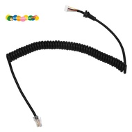 Replacement Microphones Mic Cable Cord Wire for  -48A6J FT-7800 FT-8800 FT-8900 FT-7100M FT-2800M FT