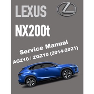 LEXUS NX200 / NX200t (2014-2021) SERVICE WORKSHOP MANUAL