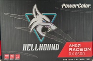 VGA (การ์ดจอ) POWER COLOR HELLHOUND AMD RADEON RX 6600 8GB GDDR6  มือสอง ประกันไทย