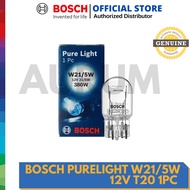BOSCH 12V 21/5W W21 1 PC. WEDGE BULB
