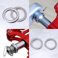 Bicycle pedal washer pedal spacer Stainless Steel 15mm by 20mm by 1mm 10 pcs Singapore Local Stock