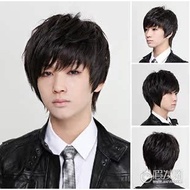 Innovative Wig Fashionable Non-Mainstream Men Wig Short Wig Men Short Wig Factory Direct Sales