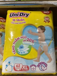 [MẪU MỚI]Tã quần Unidry gói M74/L68/XL62