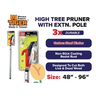 Tiger 🐯 - BA-9310 & PB-9310 High Tree Fruit Prunner C/w Extension Pole 1.2 -2.4M